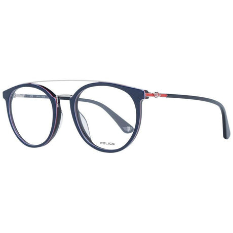 Police Blue Men Glasses Frame - Hilstor