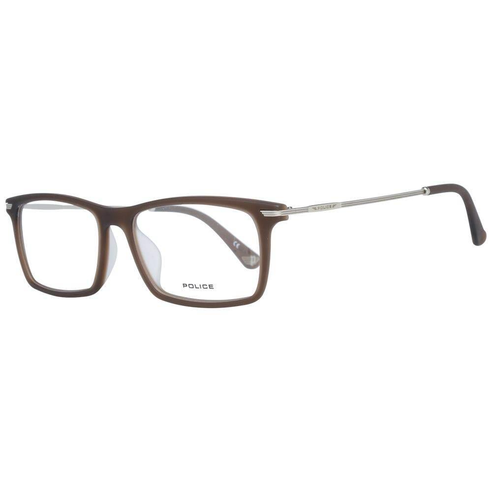 Police Brown Men Glasses Frame - Hilstor