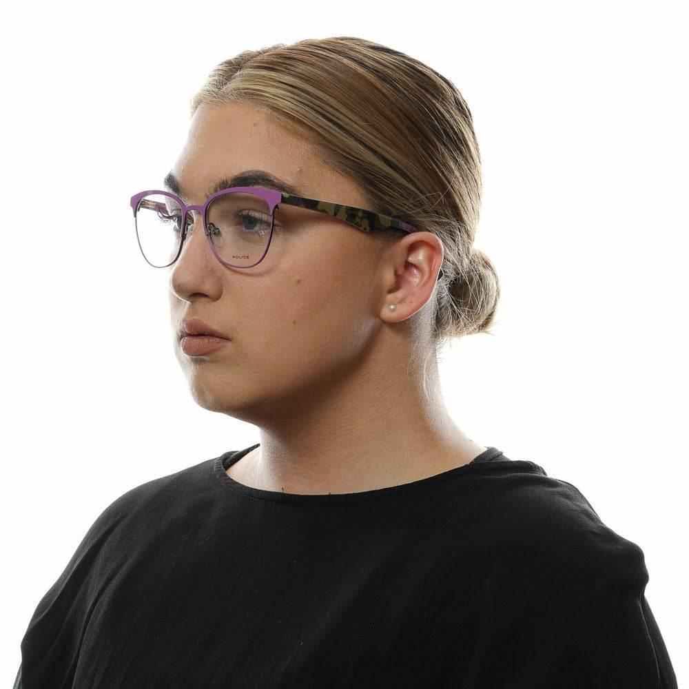Police Purple Women Glasses Frame - Hilstor