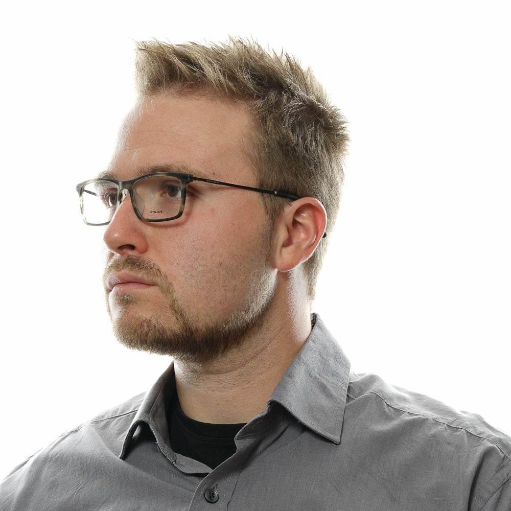 Police Gray Men Glasses Frame - Hilstor