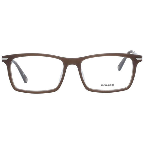 Police Brown Men Glasses Frame - Hilstor