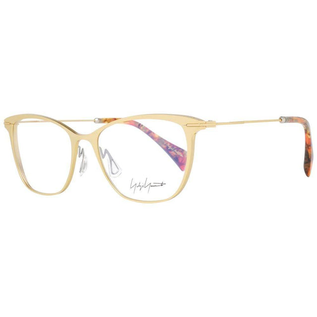 Yohji Yamamoto Gold Women Glasses Frame - Hilstor
