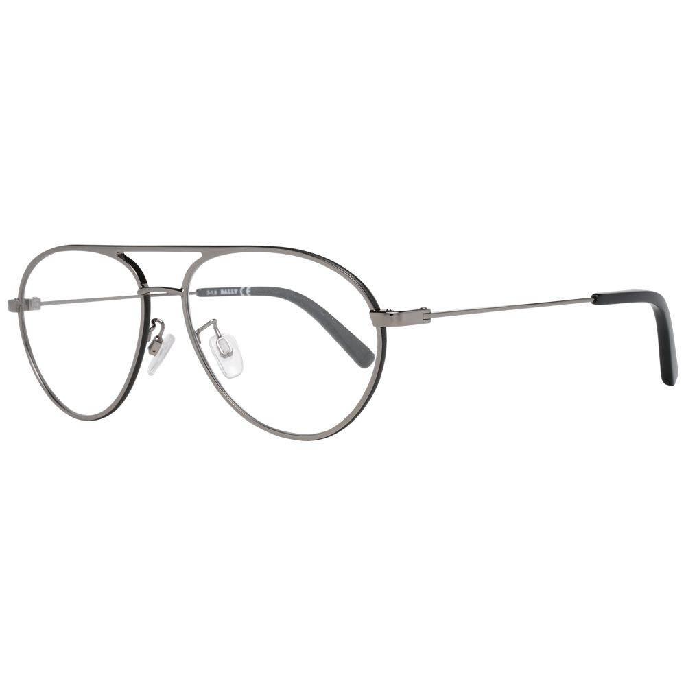 Bally Gray Men Glasses Frame - Hilstor