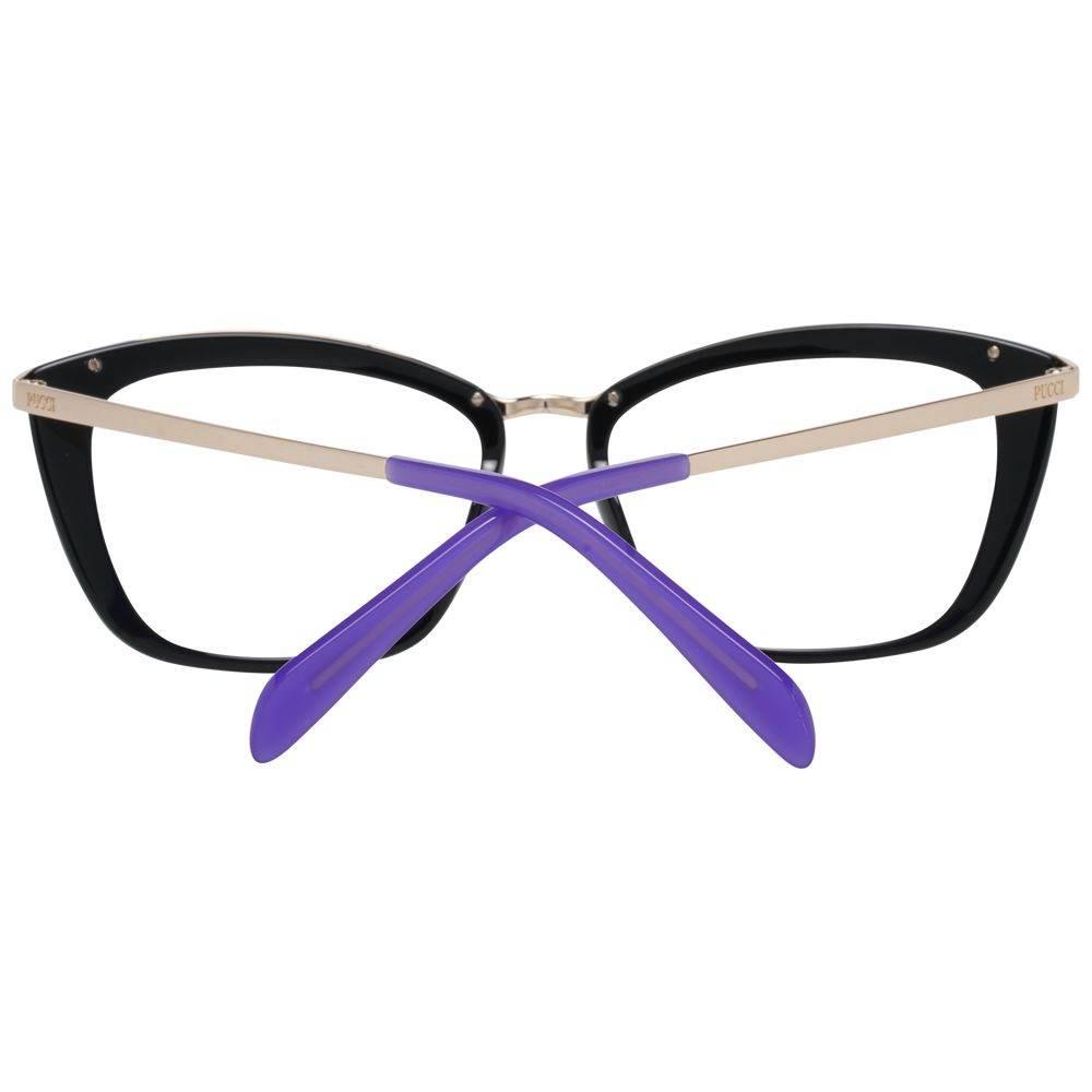 Emilio Pucci Black Women Glasses Frame - Hilstor