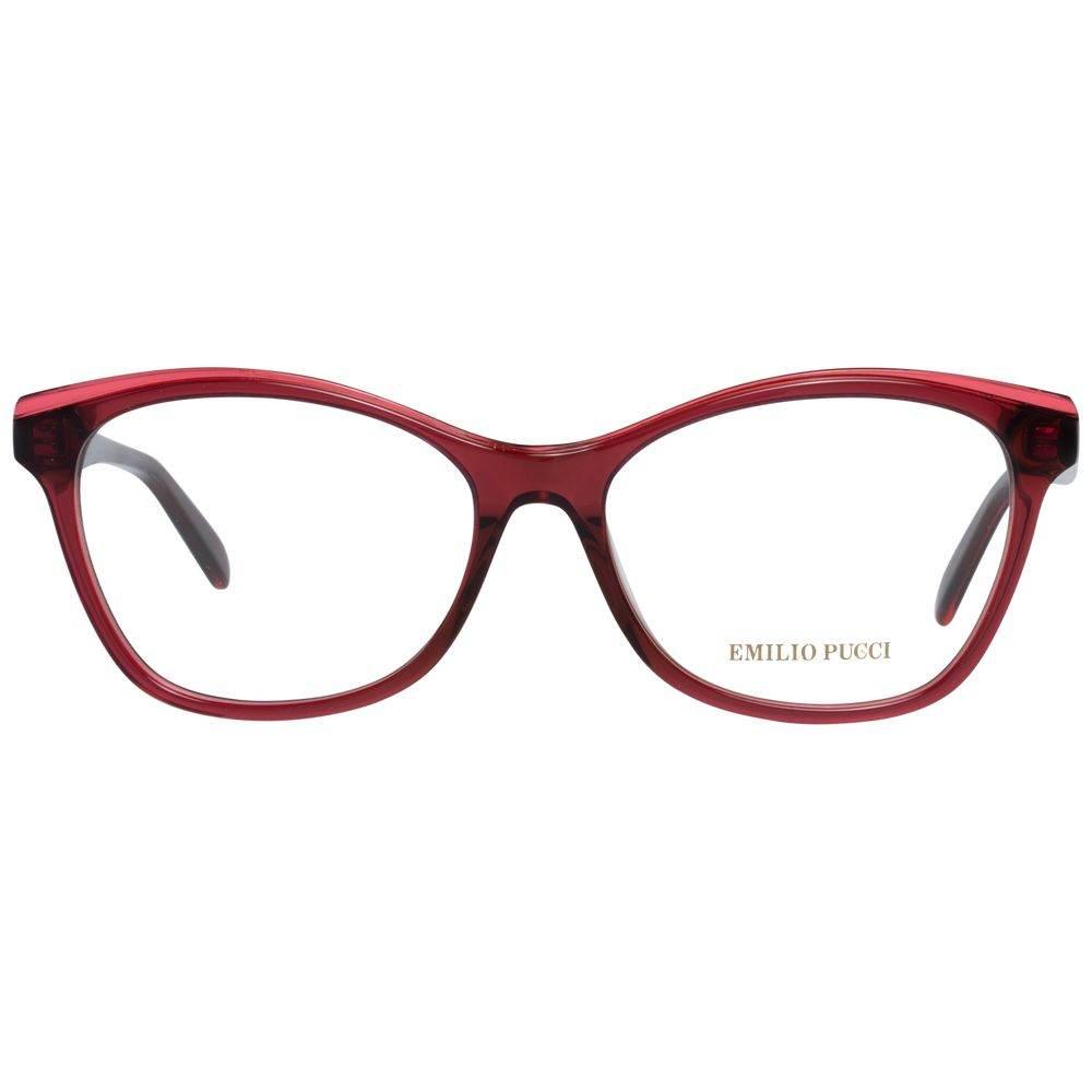 Emilio Pucci Red Women Glasses Frame - Hilstor