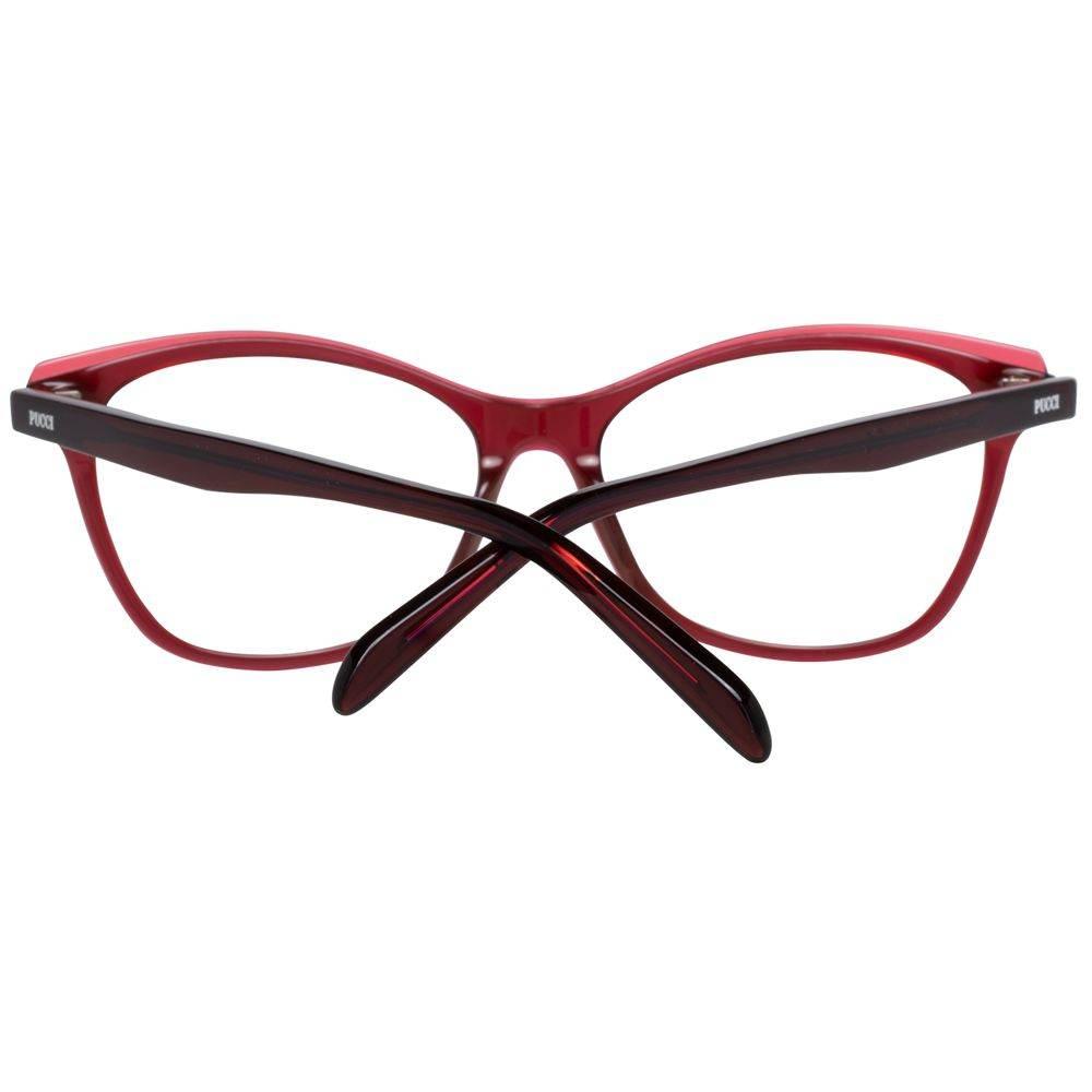 Emilio Pucci Red Women Glasses Frame - Hilstor
