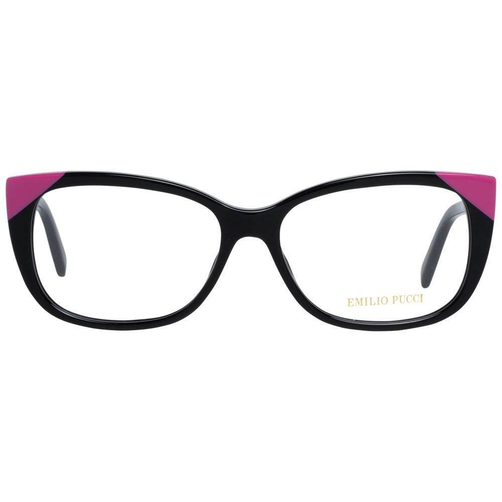 Emilio Pucci Black Women Glasses Frame - Hilstor