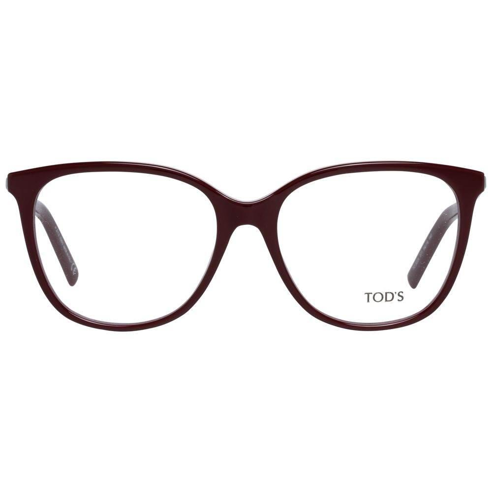 Tod's Burgundy Women Optical Frames - Hilstor