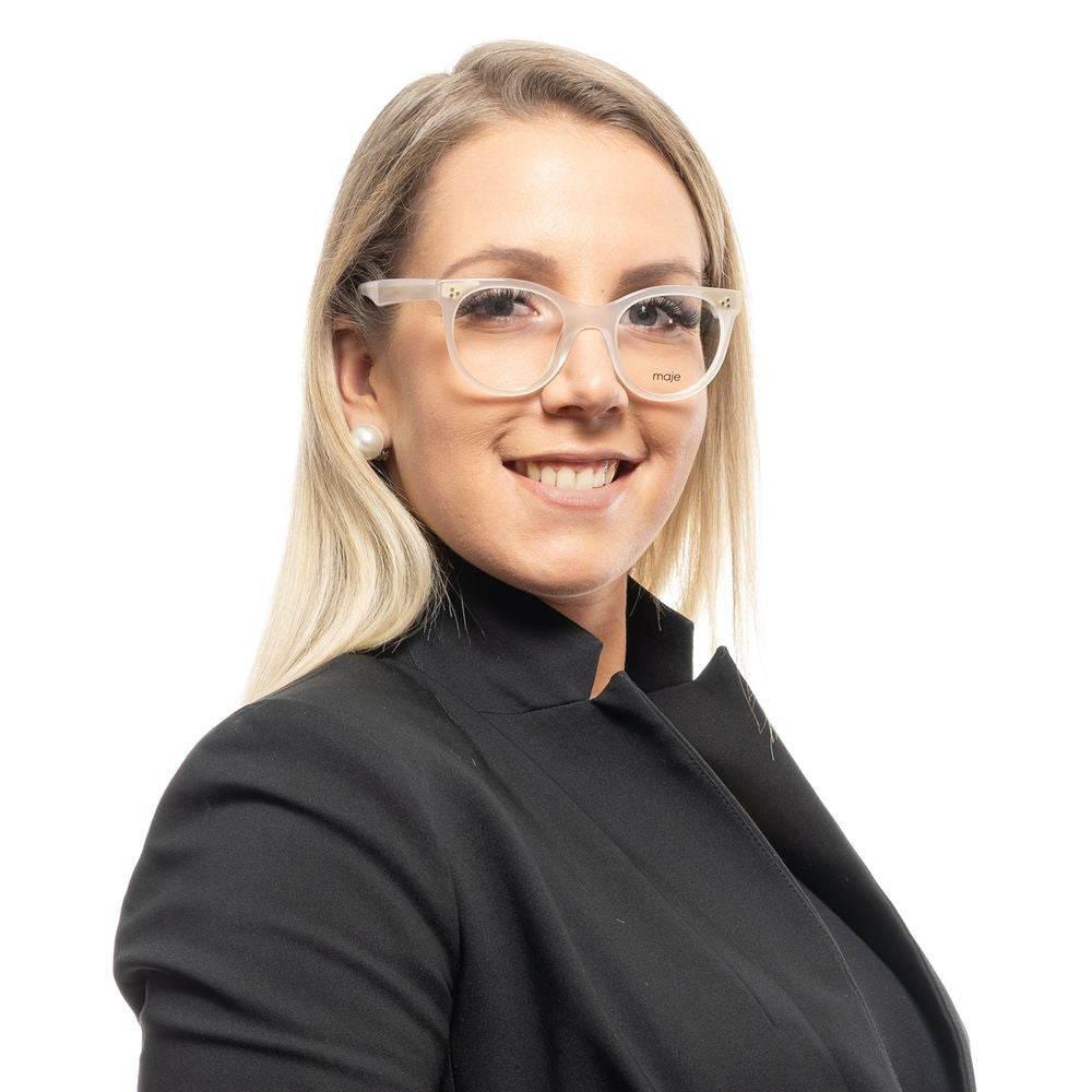 Maje White Women Glasses Frame - Hilstor