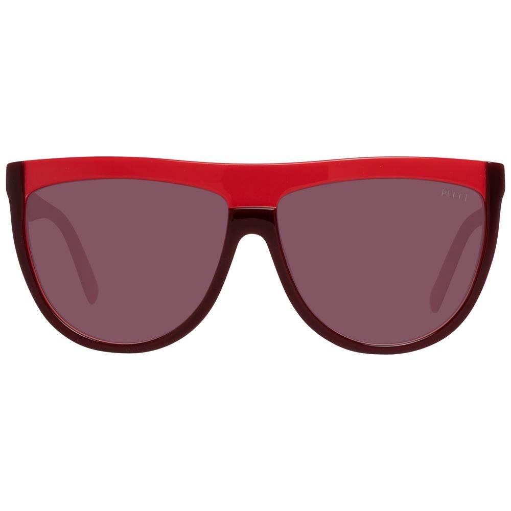 Emilio Pucci Burgundy Women Sunglass - Hilstor