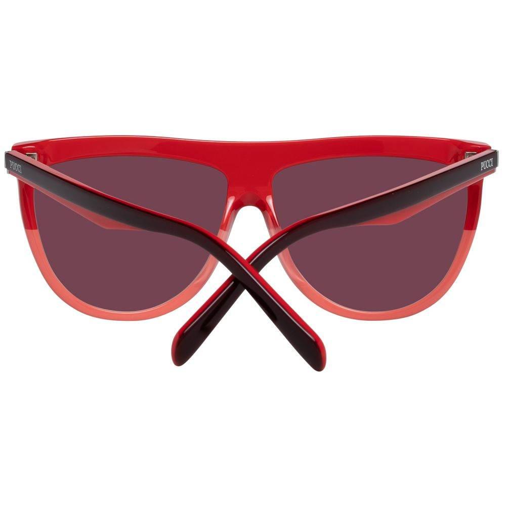Emilio Pucci Burgundy Women Sunglass - Hilstor