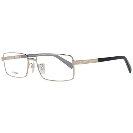 Ermenegildo Zegna Gold Men Glasses Frame - Hilstor