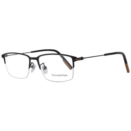 Ermenegildo Zegna Black Men Glasses Frame - Hilstor