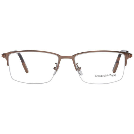 Ermenegildo Zegna Bronze Men Glasses Frame - Hilstor