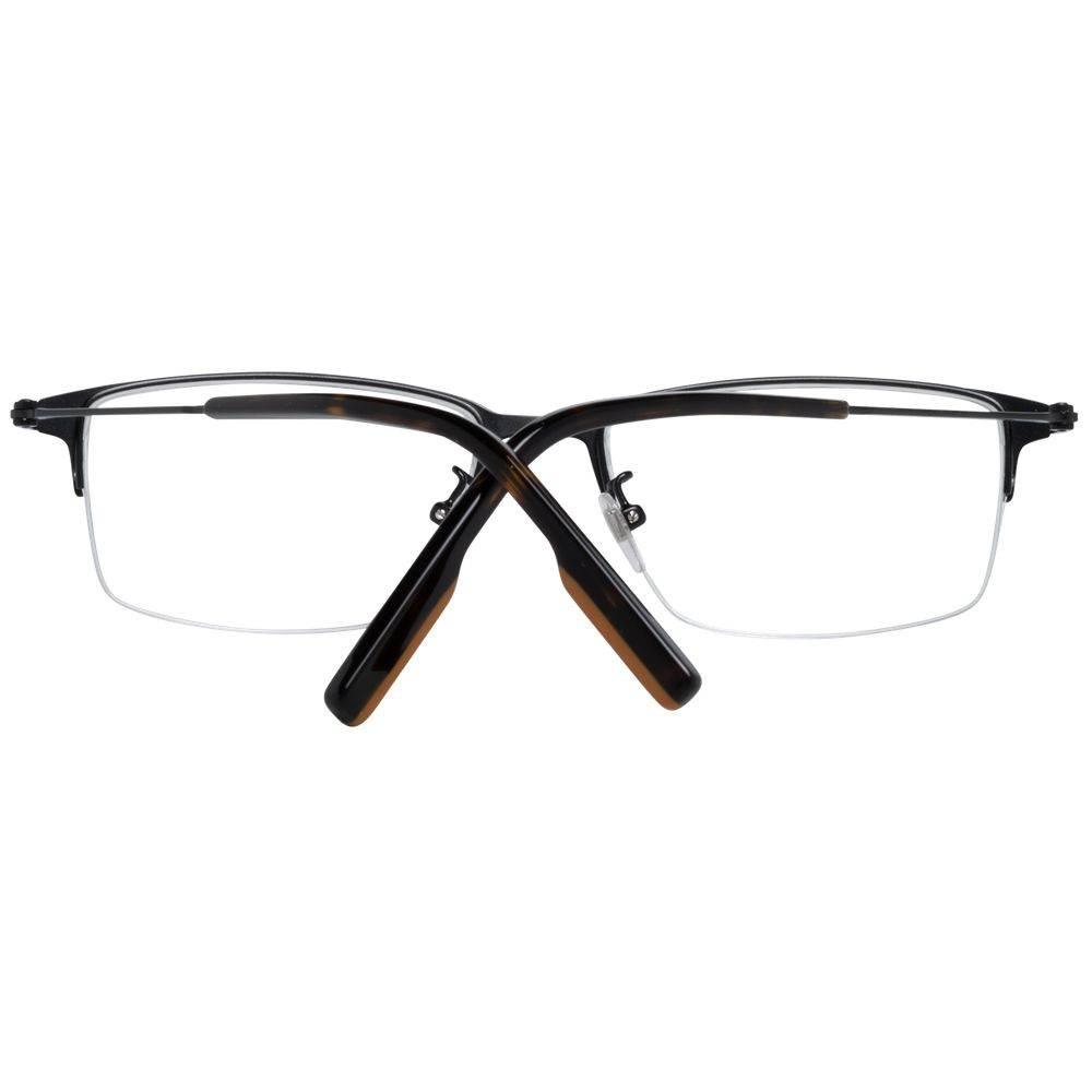 Ermenegildo Zegna Black Men Glasses Frame - Hilstor