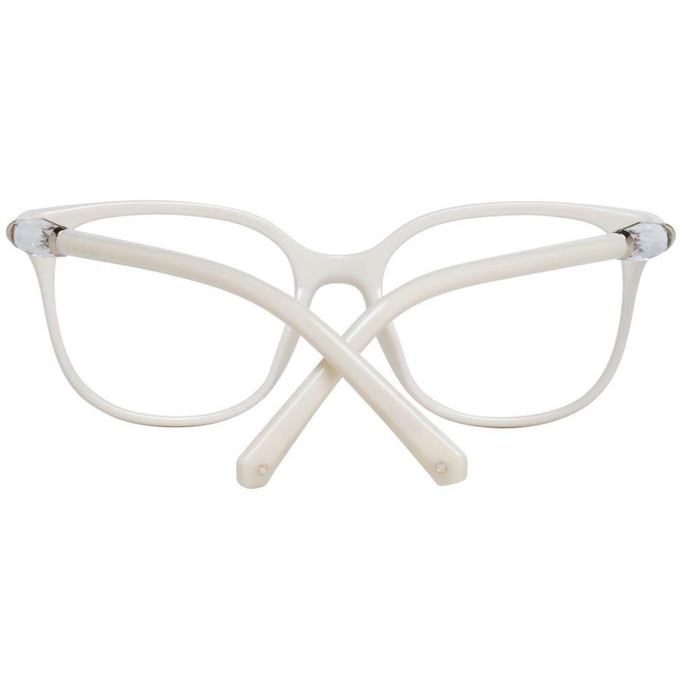 Swarovski White Women Glasses Frame - Hilstor