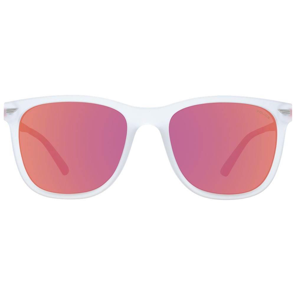 Police Transparent Men Sunglasses - Hilstor
