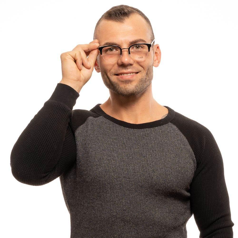 Lozza Black Unisex Optical Frames - Hilstor