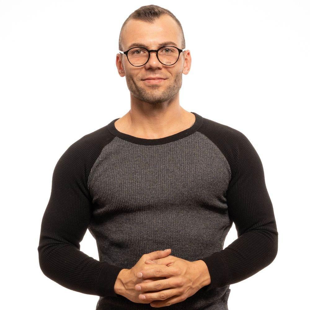 Lozza Black Unisex Optical Frames - Hilstor