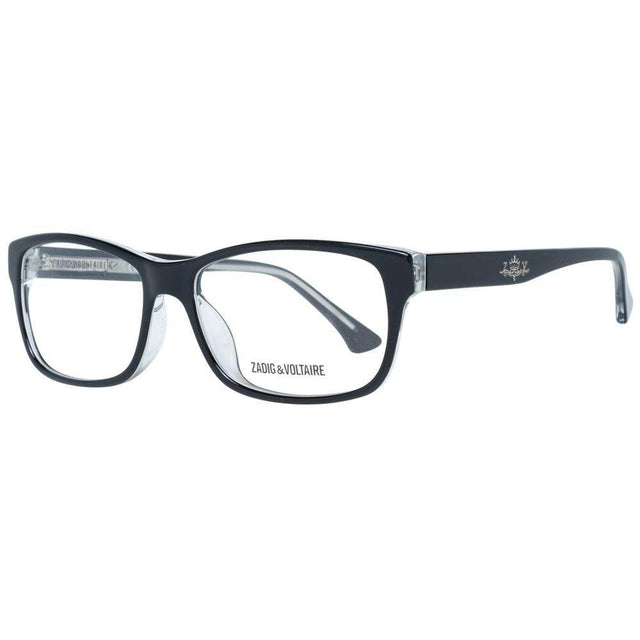 Zadig & Voltaire Black Unisex Optical Frames - Hilstor