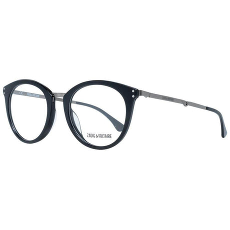Zadig & Voltaire Black Unisex Optical Frames - Hilstor