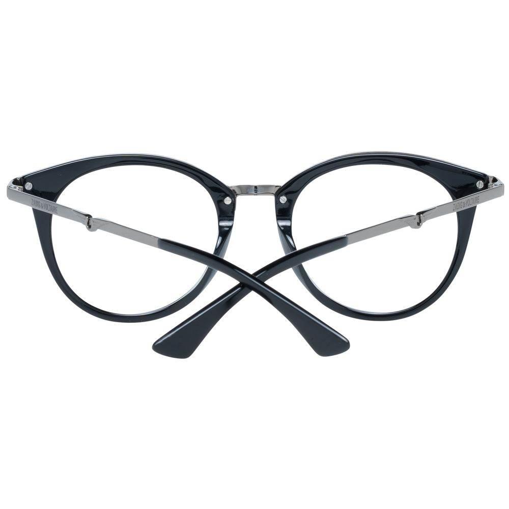 Zadig & Voltaire Black Unisex Optical Frames - Hilstor