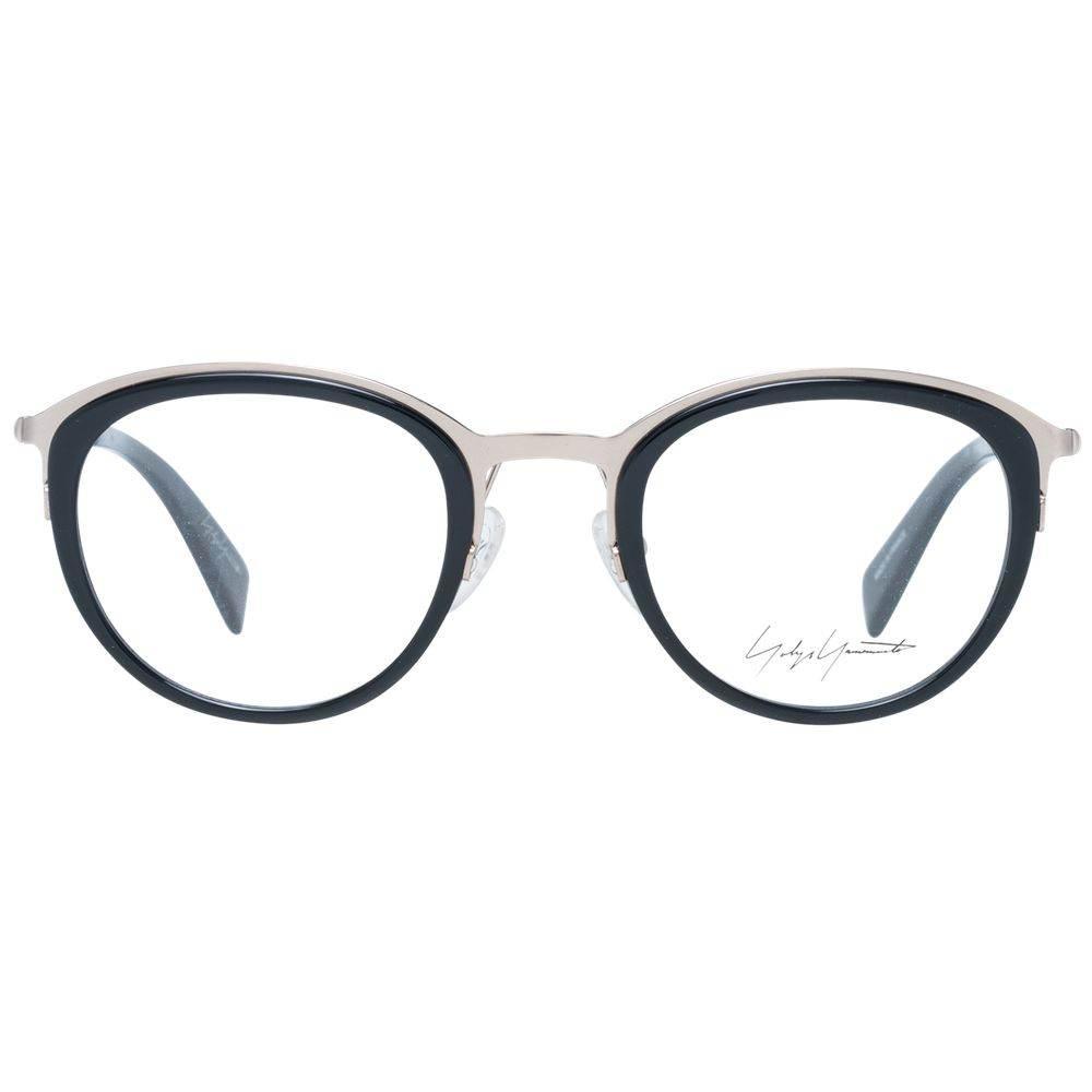 Yohji Yamamoto Black Unisex Optical Frames - Hilstor