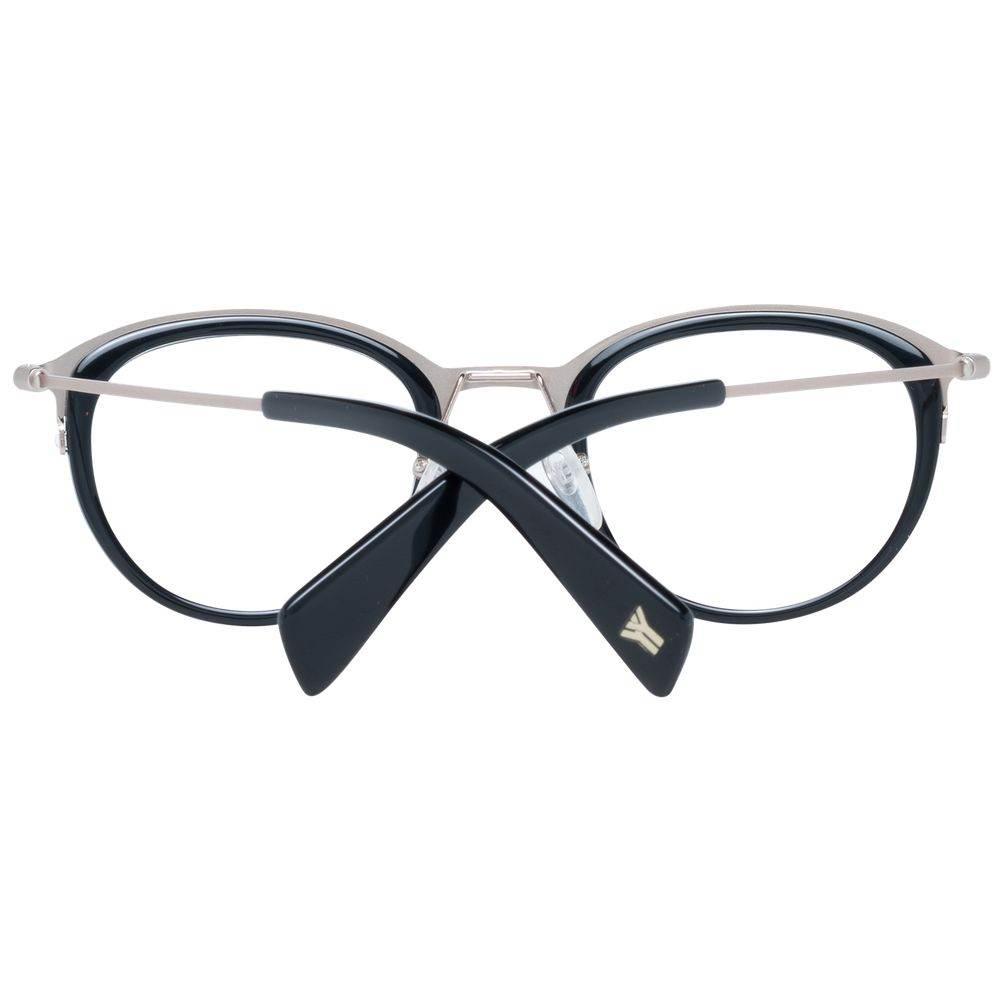Yohji Yamamoto Black Unisex Optical Frames - Hilstor
