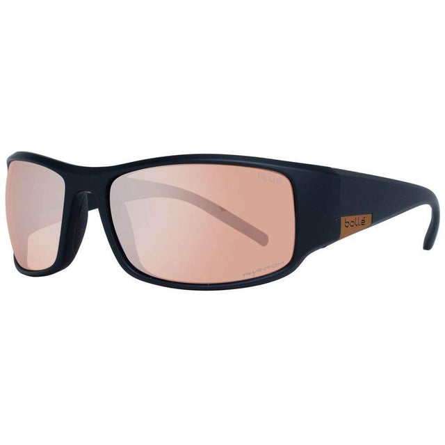 Bolle Black Unisex Sunglasses - Hilstor