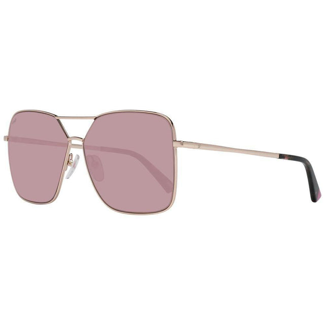 Web Rose Gold Women Sunglass - Hilstor
