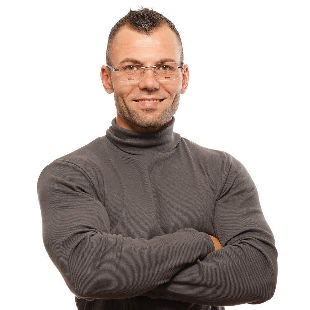 BMW Gray Men Optical Frames - Hilstor