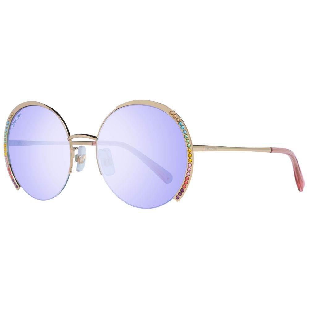 Swarovski Gold Women Sunglass - Hilstor