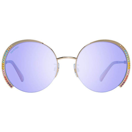Swarovski Gold Women Sunglass - Hilstor