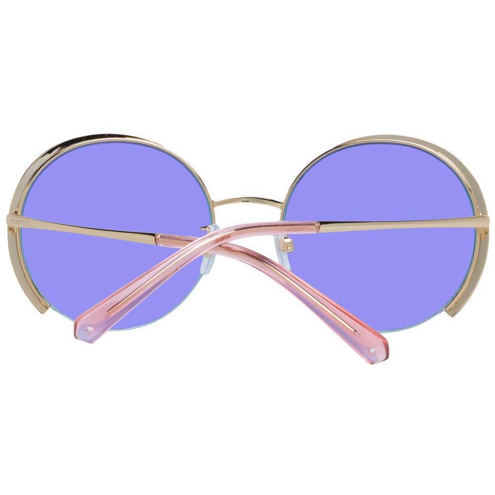Swarovski Gold Women Sunglass - Hilstor