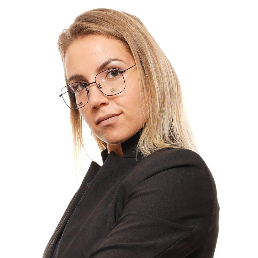 Tommy Hilfiger Black Unisex Optical Frames - Hilstor