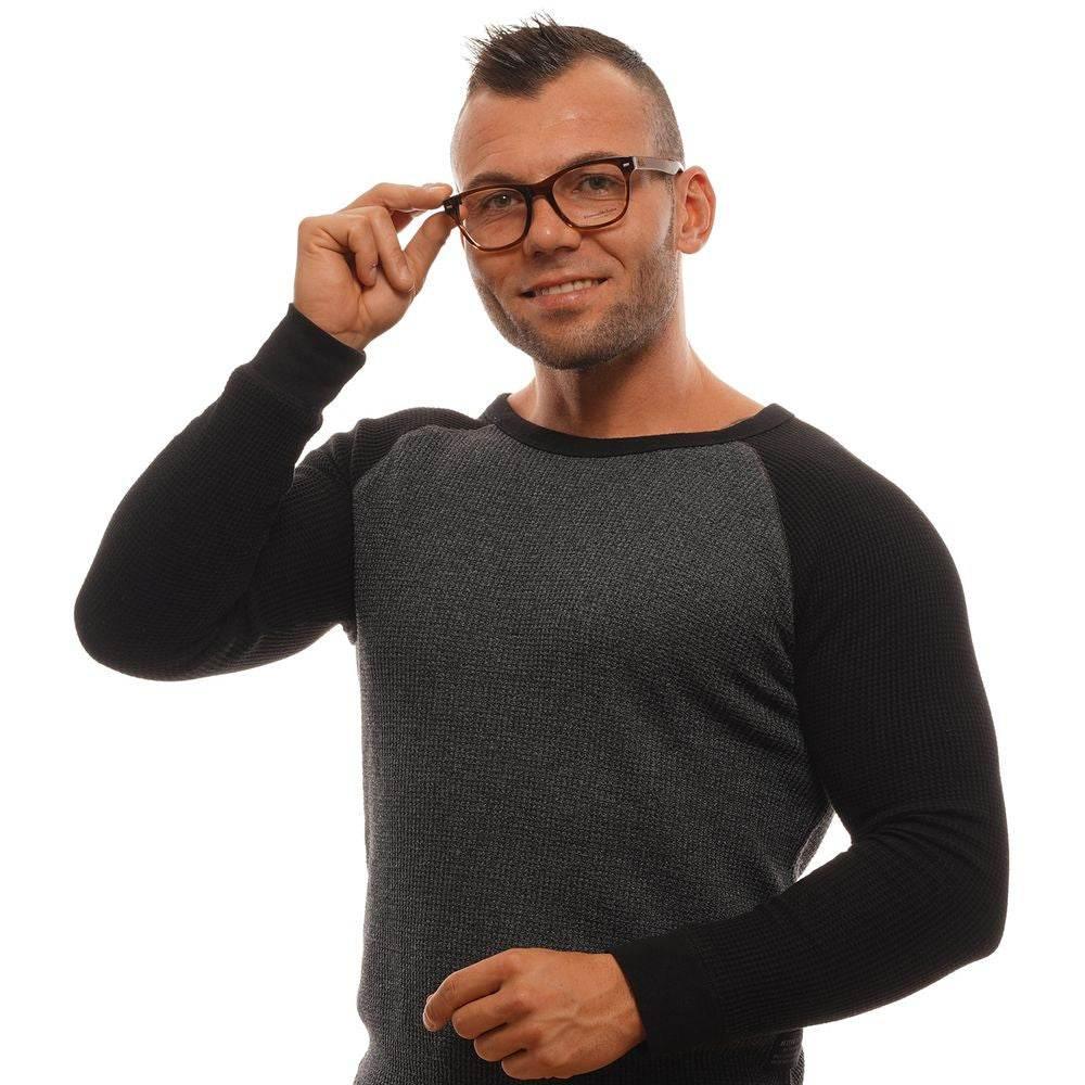 Ermenegildo Zegna Brown Men Optical Frames - Hilstor