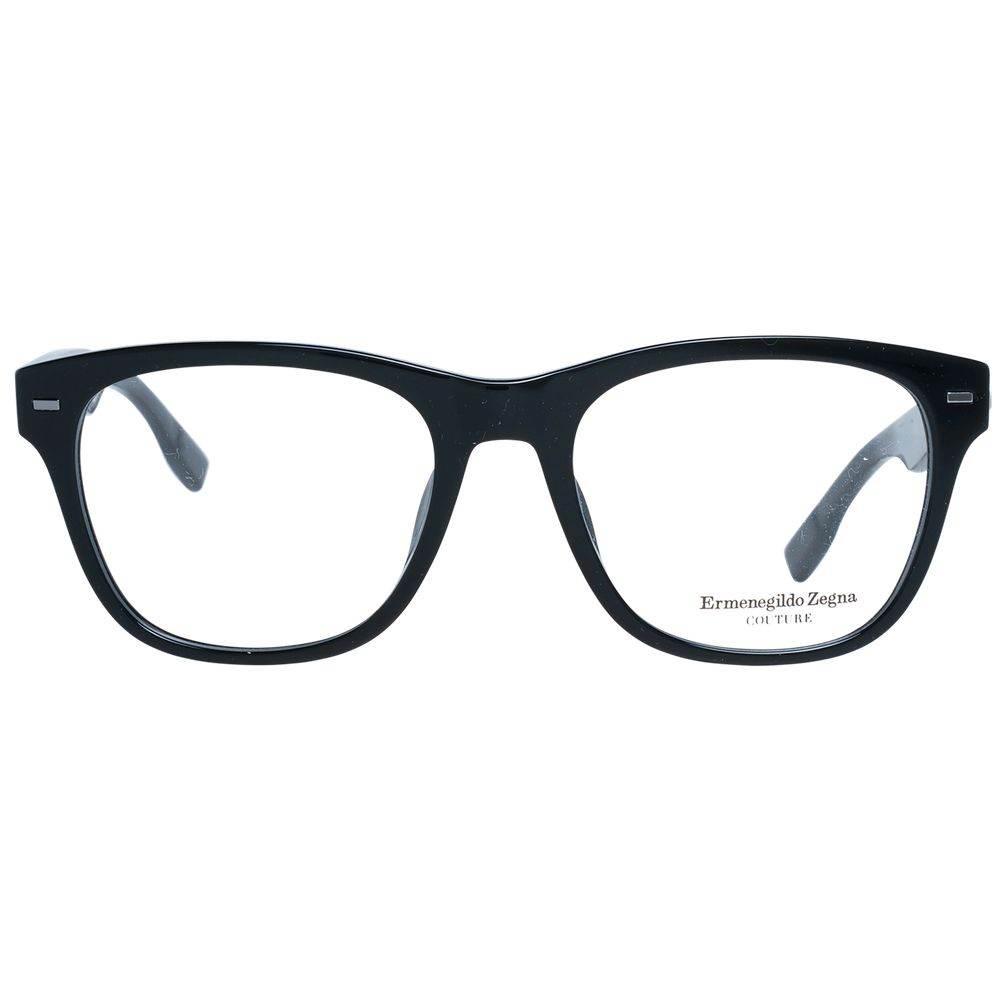 Ermenegildo Zegna Black Men Optical Frames - Hilstor
