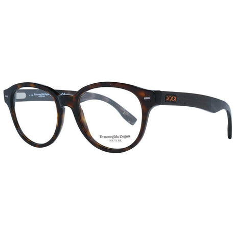 Ermenegildo Zegna Brown Men Optical Frames - Hilstor