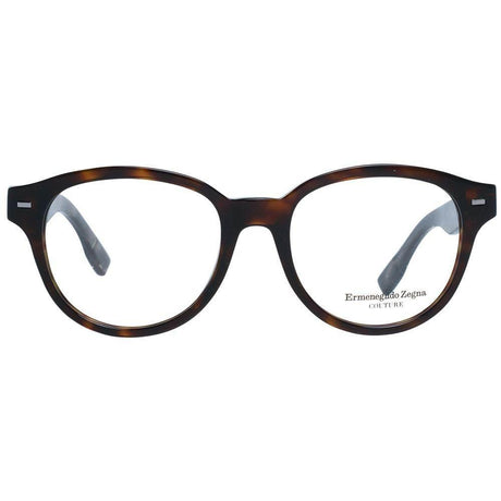 Ermenegildo Zegna Brown Men Optical Frames - Hilstor