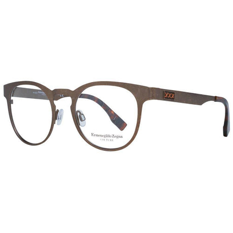 Ermenegildo Zegna Bronze Men Optical Frames - Hilstor