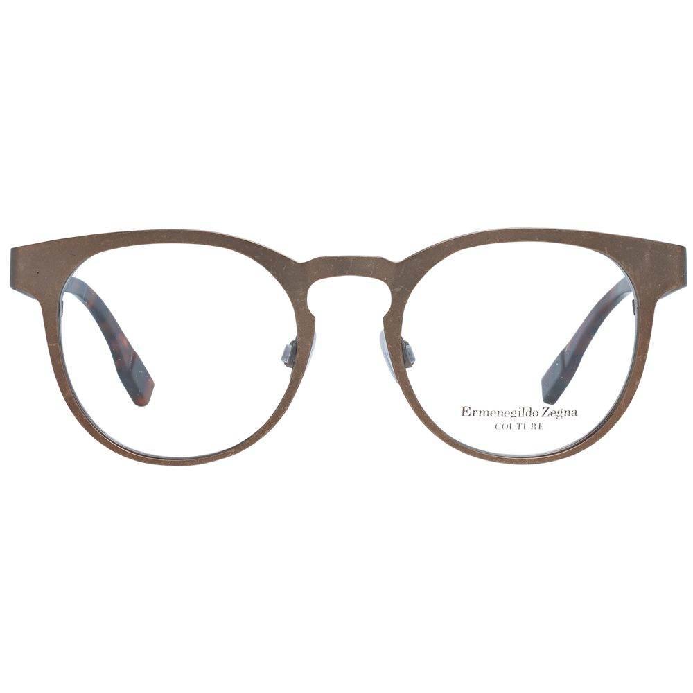 Ermenegildo Zegna Bronze Men Optical Frames - Hilstor
