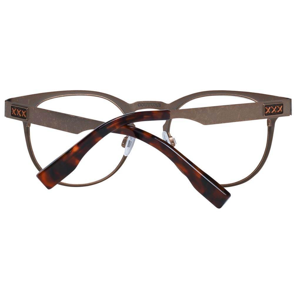 Ermenegildo Zegna Bronze Men Optical Frames - Hilstor