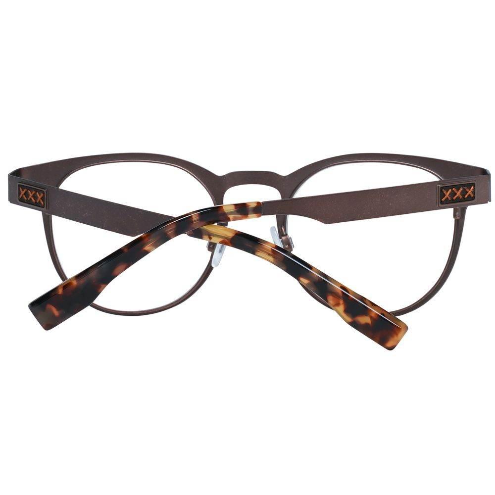 Ermenegildo Zegna Bronze Men Optical Frames - Hilstor