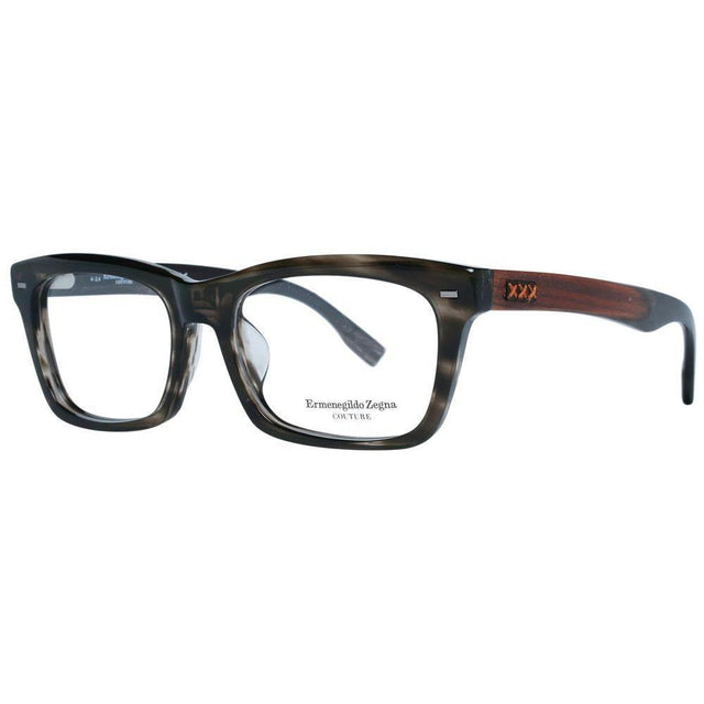 Ermenegildo Zegna Gray Men Optical Frames - Hilstor