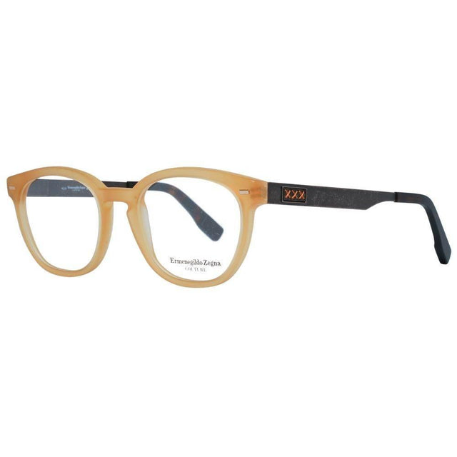 Ermenegildo Zegna Orange Men Optical Frames - Hilstor