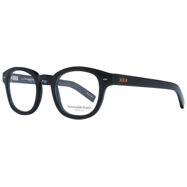 Ermenegildo Zegna Black Men Optical Frames - Hilstor
