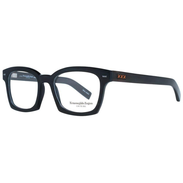 Ermenegildo Zegna Black Men Optical Frames - Hilstor