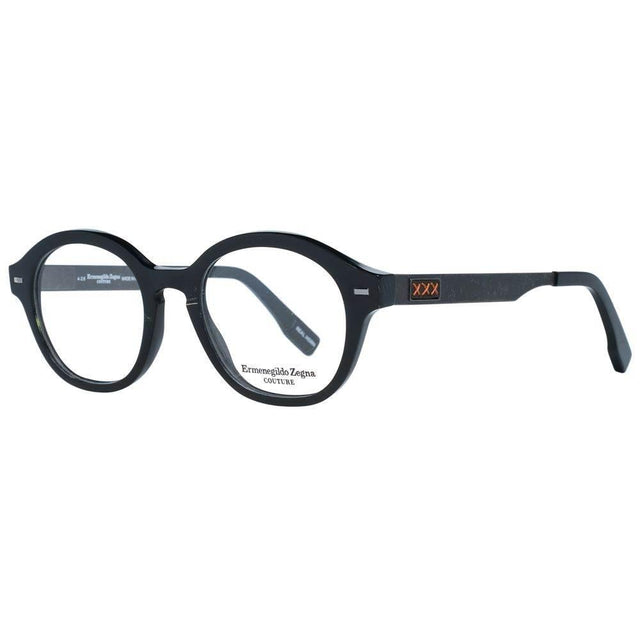 Ermenegildo Zegna Black Men Optical Frames - Hilstor