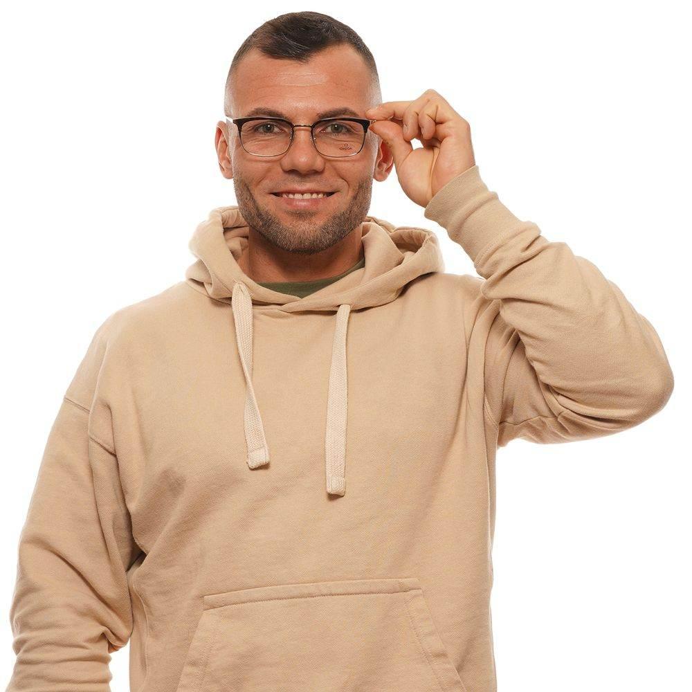 Omega Brown Unisex Optical Frames - Hilstor