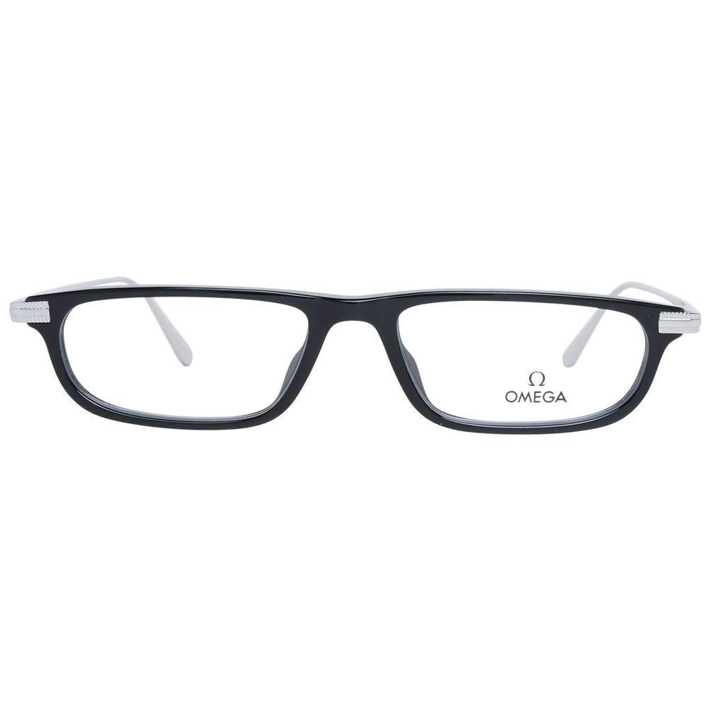 Omega Black Unisex Optical Frames - Hilstor